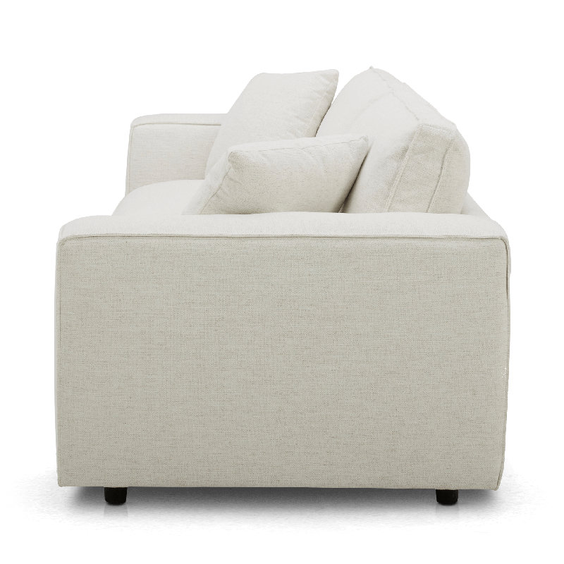 Elmore Sofa In Nomad Snow Fabric, Cream