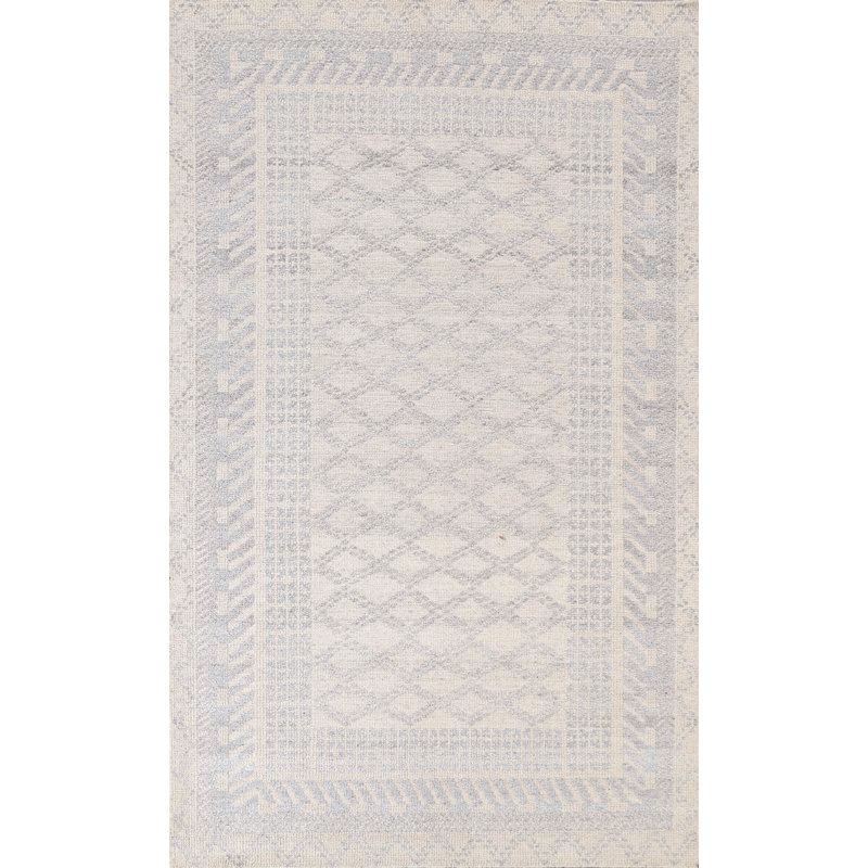 Tapis marocain treillis noué à la main 5 x 8