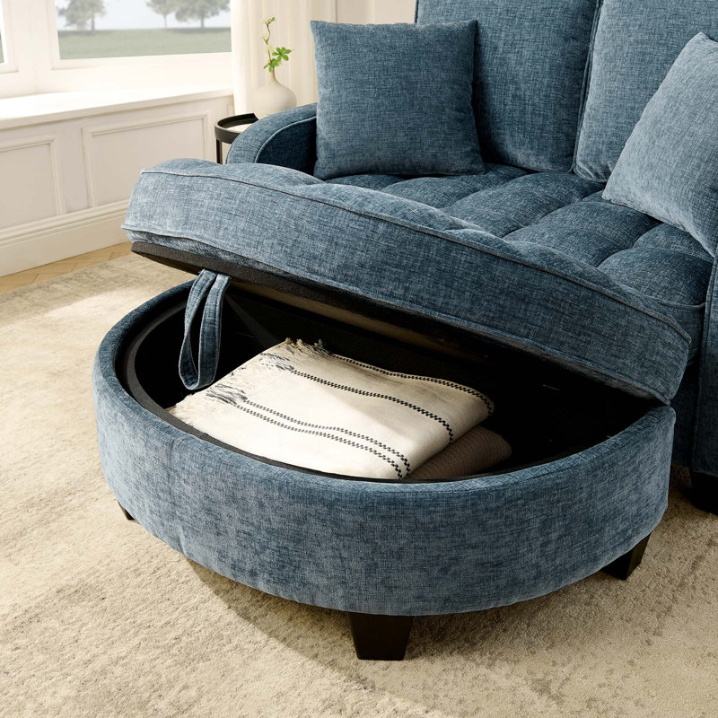 51 " Corduroy Loveseat