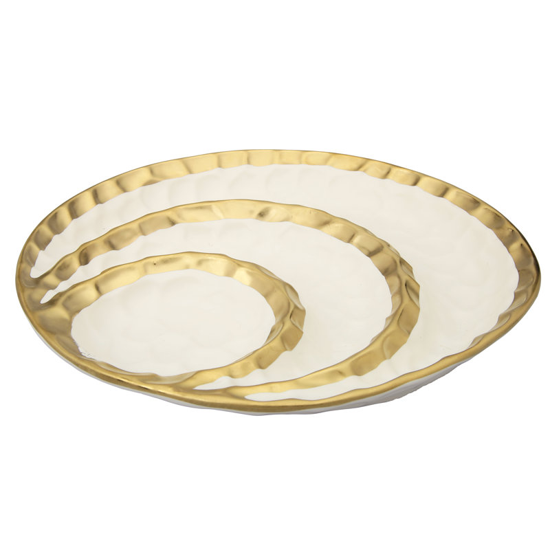 Mercer41 Bedolla Porcelain Divided Serving Dish