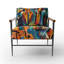 Fauteuil d'appoint rembourré en velours Jazz Performance On Stage II-777909702