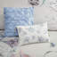 8 Piece Cotton Printed Comforter Set Blue
