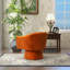 Aketza Velvet Swivel Barrel Chair-2123254885