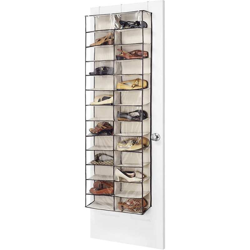 Arnau 26 Pair Overdoor Shoe Organiser