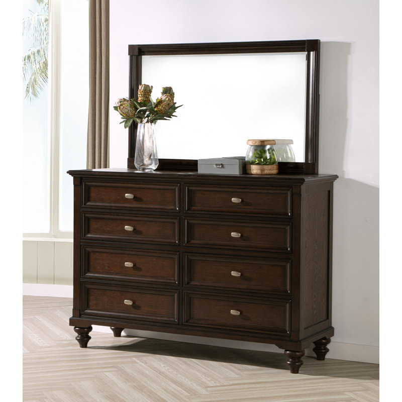Dresser Mirror Dark Oak