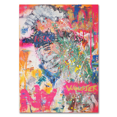 Jianglin 'Mr. Wooster' Print on Wrapped Canvas