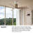 Marin 60" Indoor/Outdoor Integrated LED Nautical Rope-Wrapped Ceiling Fan with Remote-58550216-58550215