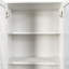 Tablette coulissante 4 niveaux 2 portes vitrées 72,27 "H Vitrine moderne en bois pour la cuisine-121071852