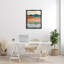 «Birds Flying Over Mountain Peaks Lake Reflection» par JJ Design House LLC - impression-75748925-75748927
