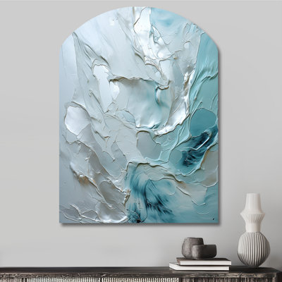 Leta - Abstract Landscapes Arch Shape Metal Wall Sculpture