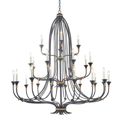 Lustre à 28 lumières Johnavon