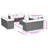 Vidaxl Garden Sofa Set