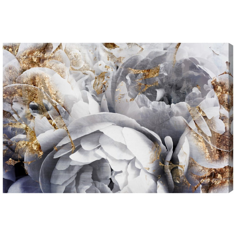 « Her Peony Garden », impression, Toile, H 10 po x l 15 po x P 1,5 po
