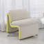 Chaise d'appoint en forme courbée-1124156071