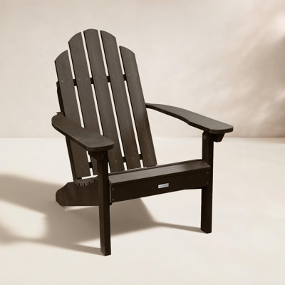 Chaise Adirondack en plastique Leis