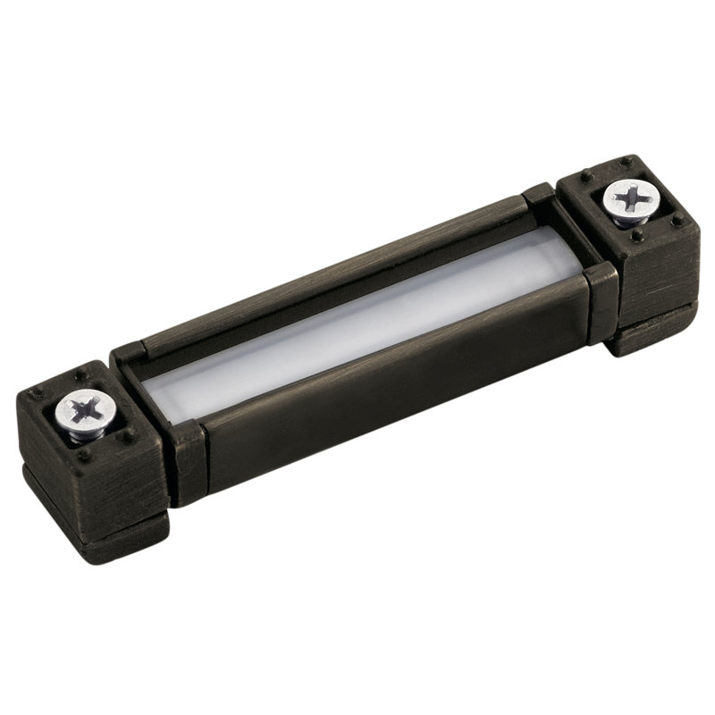 Barre lumineuse DEL sous l'armoire 3,5 po, Laiton centenaire