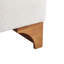 Méridienne Modern Boucle avec structure en bois massif et dossier roulé (y compris la chaise)-260621972