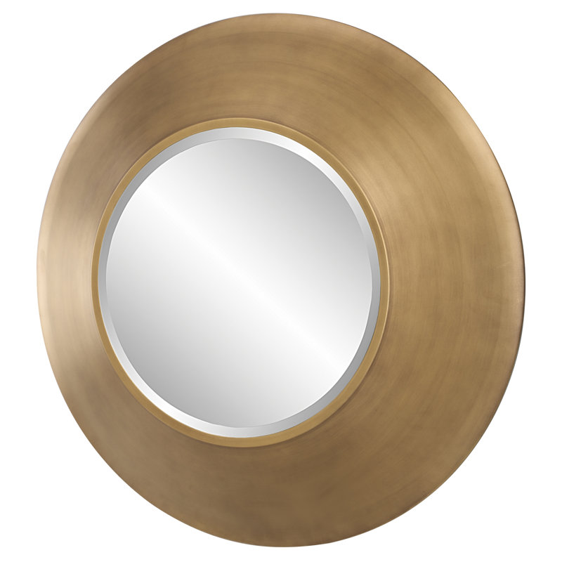 Aidden Iron Round Wall Mirror