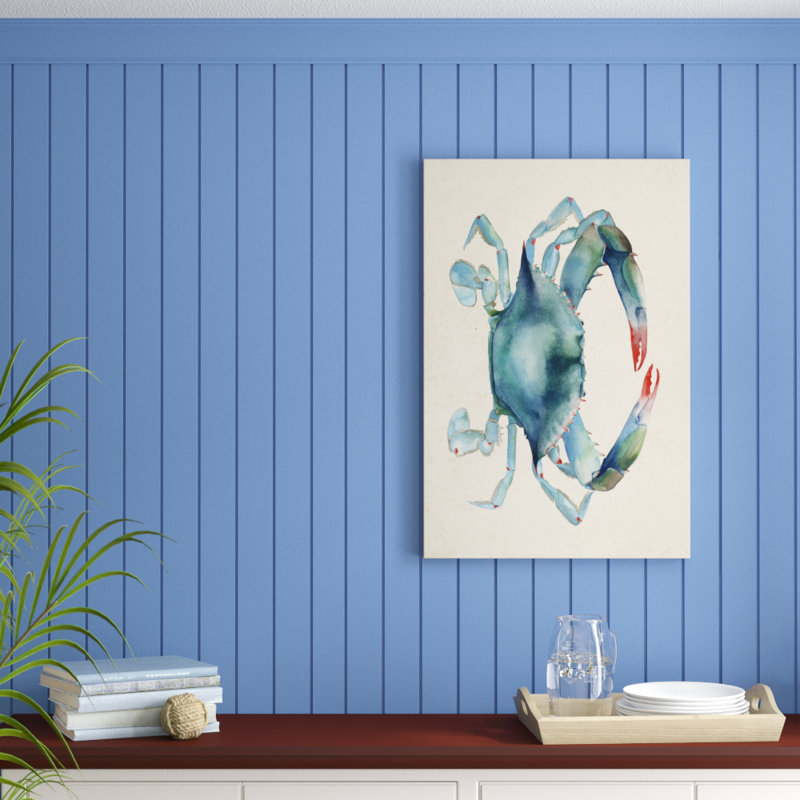 Sea Dweller III by Grace Popp - Wrapped Canvas Painting Print, 91cm H x 61cm W, Wrapped Canvas