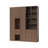 92.5'' H Two-Piece Bookcase With Led Lighting-1859782803