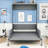 Shinpei Murphy Bed Wall Bed with Cushion-683642612-709717718