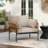 Cassaundra Faux Rattan Accent Chair-196070336