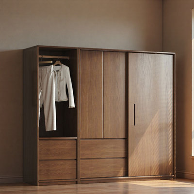 Retro And Simple Wardrobe