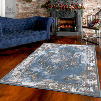 Tapis décoratif abstrait Tarpley