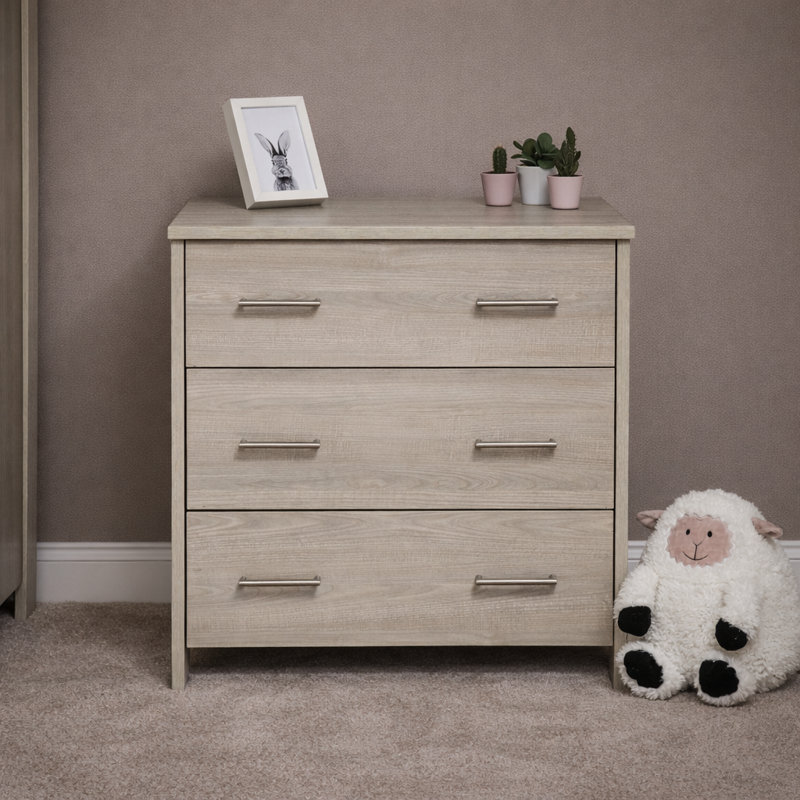 Nika Changing Unit, Grey Wash