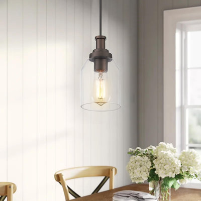 Luminaire suspendu en pot 1 lumière Venango