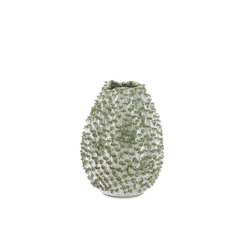 Milione Handmade Ceramic Table Vase, 13" H x 10.5" W x 10.5" D