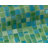 Swimming Pool 0.9" X 0.9" Straight Edge Glass Mosaic Tile-109069853