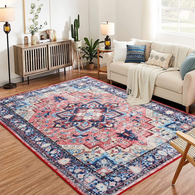 Tapis bohème Boho, Rectangle 9 pi x 12 pi