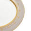 Anthemion Gray 14in Oval Platter