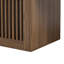 Meuble télé Mid-Century en noyer avec table extensible Morden