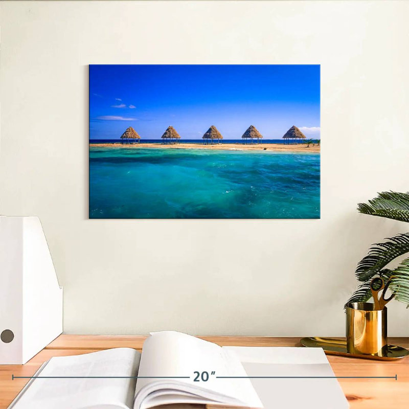 Gillard Rendezvous Caye Huts, H 8 po x l 12 po