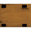 Tabourets de siège décontractés 18 po, 2 pièces en bois massif, finition chêne, capacité de poids de 250 lb d'ameublement, hauteur de 18 po-144805044