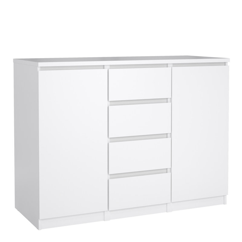 Caton Sideboard, White High Gloss