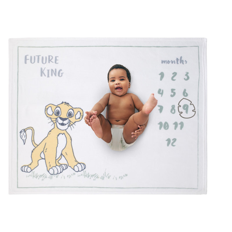 Lion King Basics 100% Polyester Baby Blanket