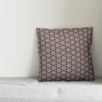 Boho Geometric Reversible Throw Pillow