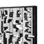 Art mural dimensionnel - argent