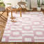 Tapis d'intérieur / extérieur Tommy BAHama Isla Coastal Geo - mauve / ivoire-1153465645