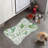 Leafy Reflections - 1 Piece Bone Shape Feeding Mat