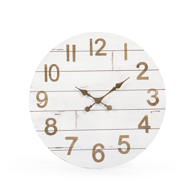 Wood Analog Wall Clock
