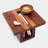 SQ Solid Wood End Table-35321422