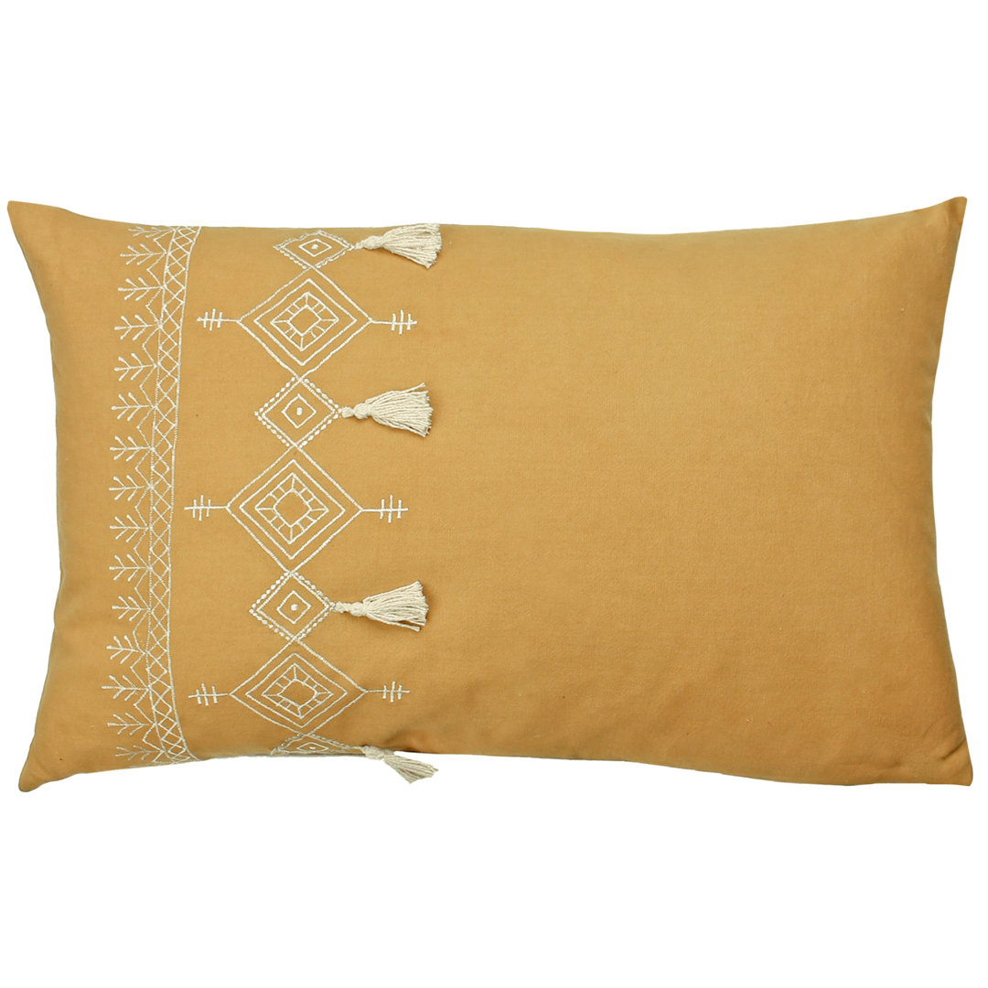 Pritta Geometric Rectangular Throw Cushion