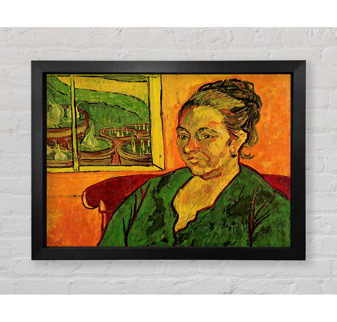 Van Gogh Porträt von Madame Augustine Roulin - Druck