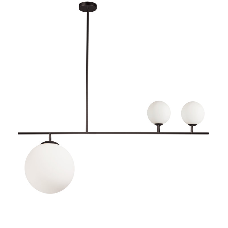 Luminaire suspendu incandescent 3 lumières Orion