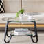 Table basse à dessus en verre-437610184
