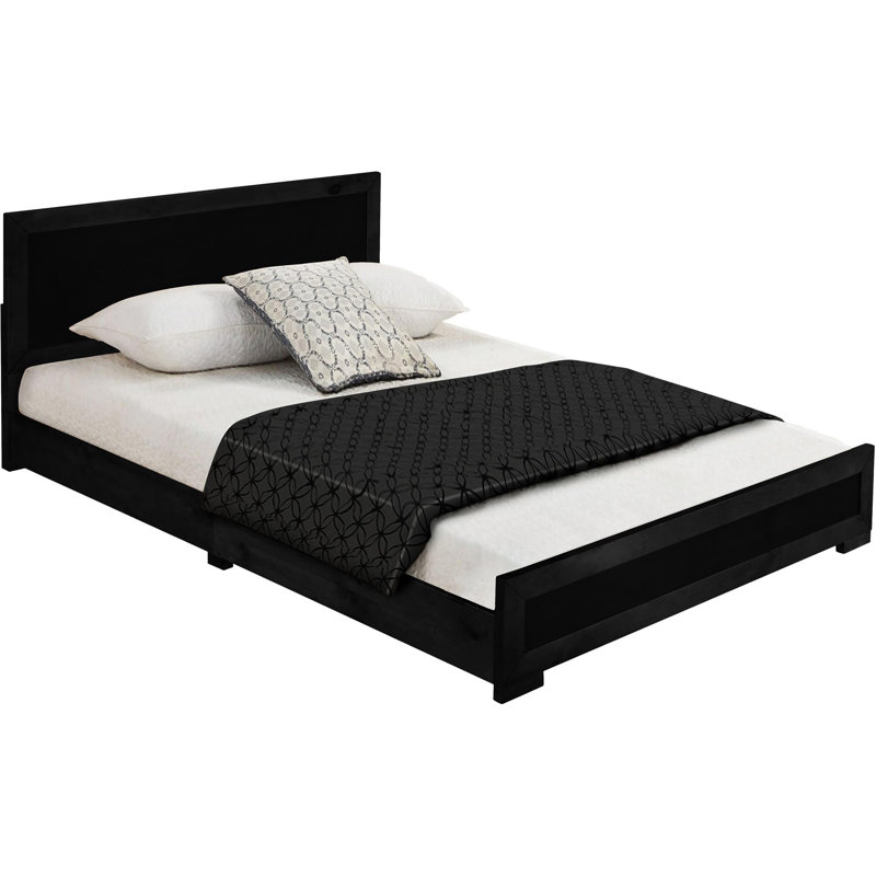 Trent Piece Bedroom Set, Black, Queen